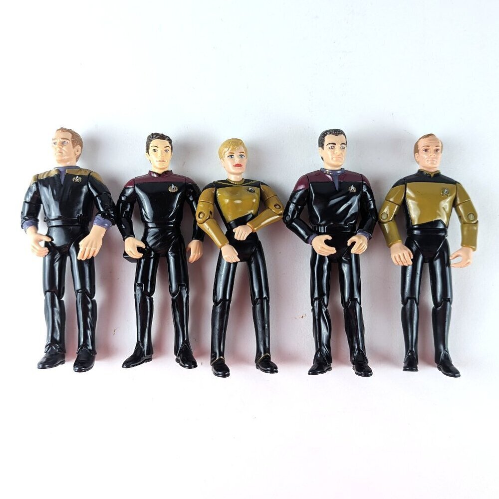 Vintage 90s Star Trek Action Figure Lot - Batch #1